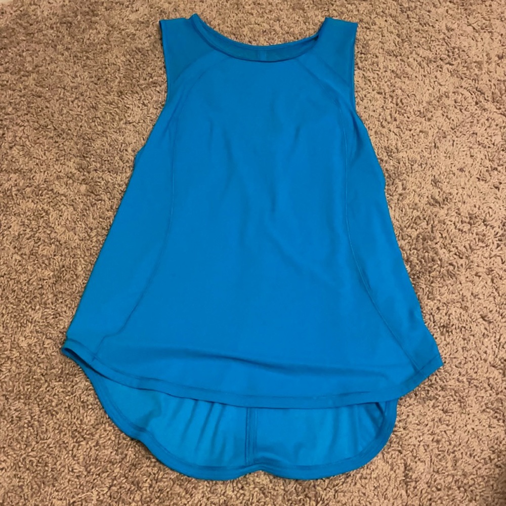 NWT blue lululemon tank top size 6